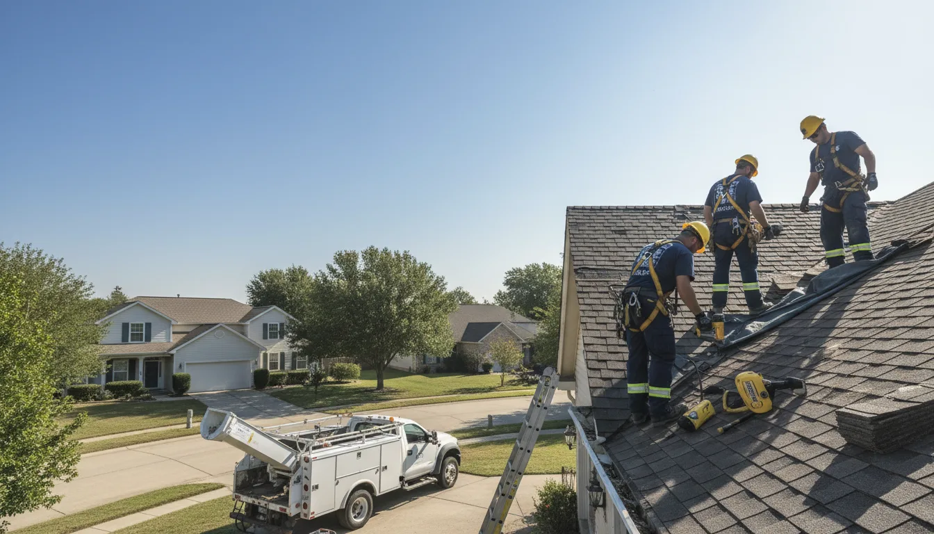 Hail Damage Roof Repair in Nashville, GA